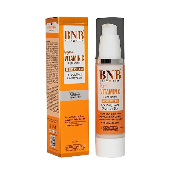 BNB Vitamin C Night Cream With C Serum