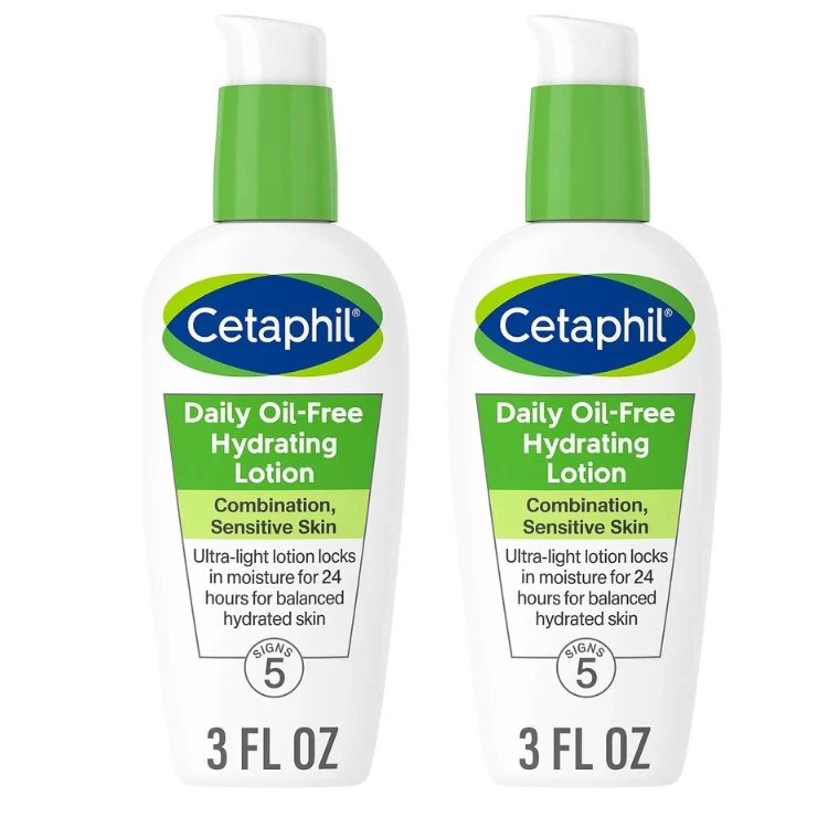 Cetaphil DAILY OIL-FREE HYDRATING LOTION 88ml for combination sensitive skin