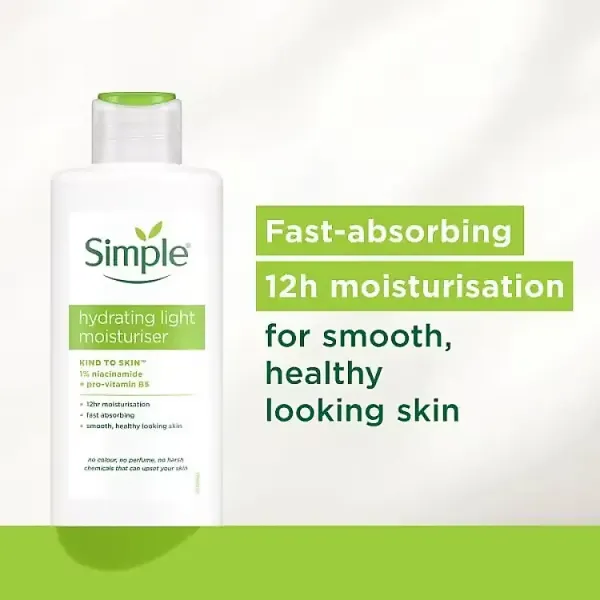 Simple Hydrating Light Moisturiser Kind to Skin 50ml price in Pakistan