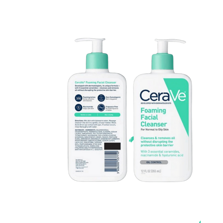 CeraVe Foaming Facial Cleanser – 355ml