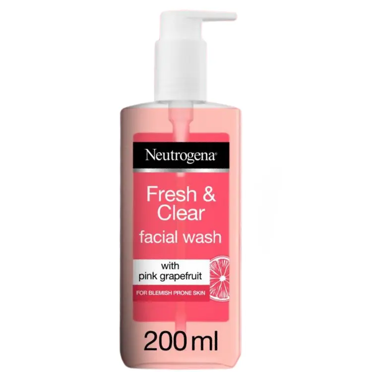 Neutrogena Facial Wash with Pink Grapefruit - 200ml - bigbasket.pk