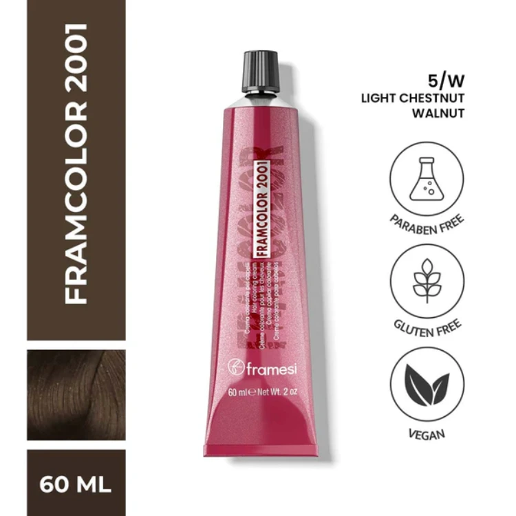 Framesi - FramColor 2001 - 5/W Light Chestnut - Walnut