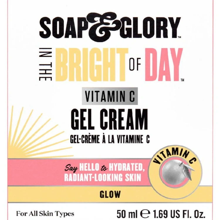Soap & Glory Glow Bright Vit C Gel Day Cream, 50Ml