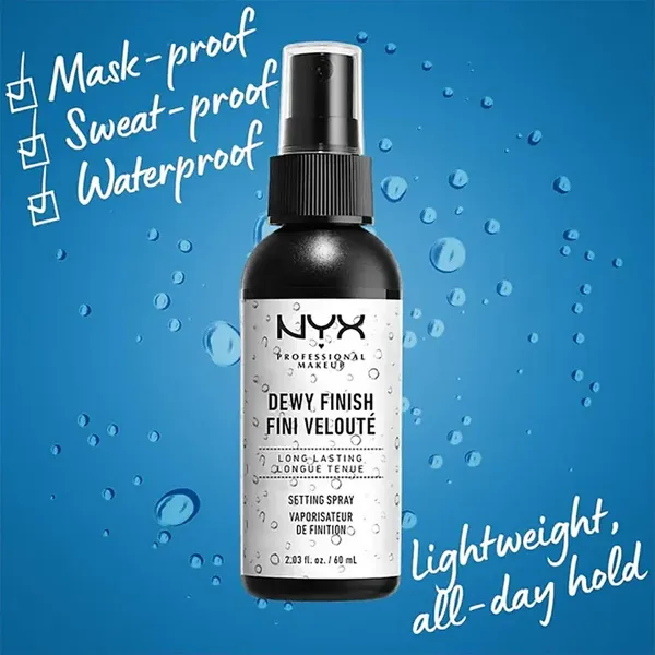 NYX Professional Makeup Setting Spray 02 Dewy Finish 60ml