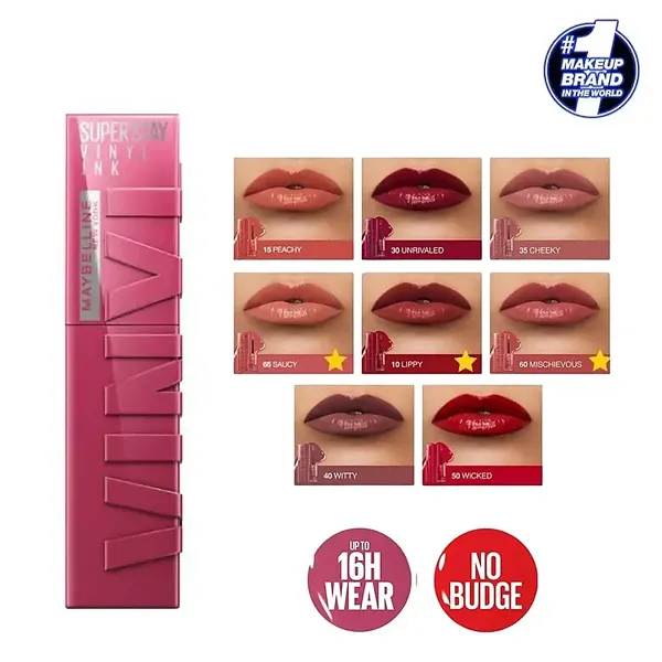 Maybelline NY Super Stay Vinyl Ink Longwear Liquid Lipcolor