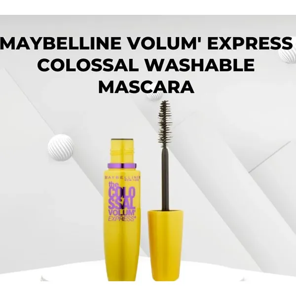 Maybelline New York Volum' Express The Colossal Washable Mascara