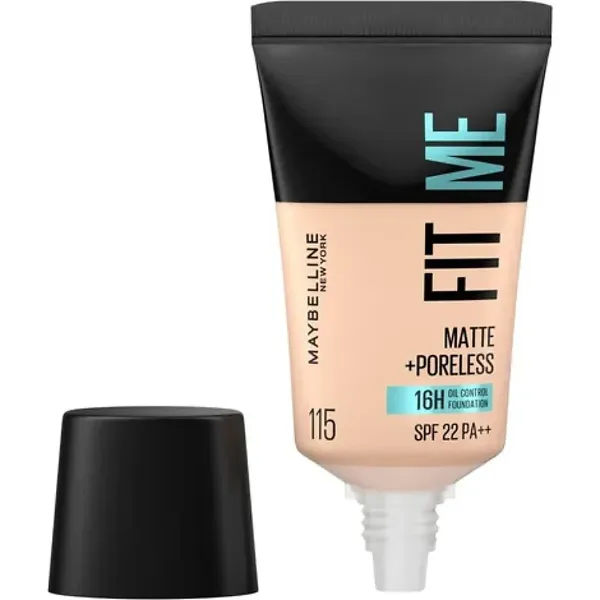 Maybelline NY Fit Me Matte + Poreless Foundation - 18ml - 115