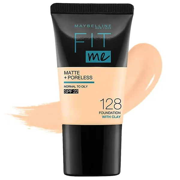 Maybelline New York Fit Me Matte & Poreless Liquid Foundation Warm Nude 128 price in Pakistan