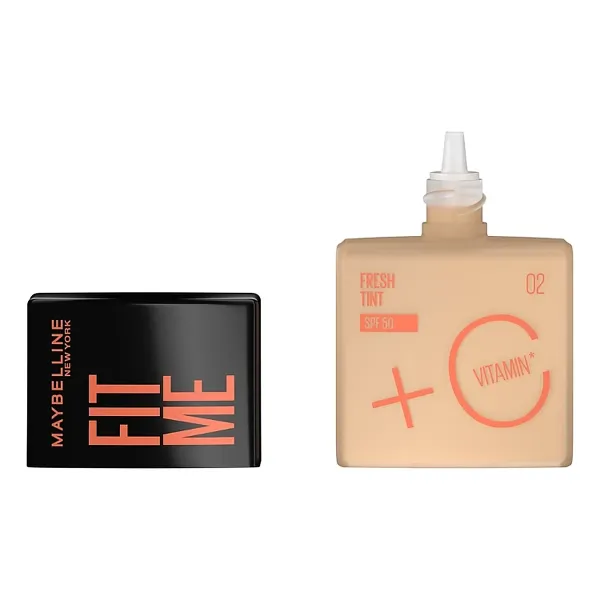 Maybelline Fit Me Fresh Tint Vit C + Spf 50- 30ml- Shade 02