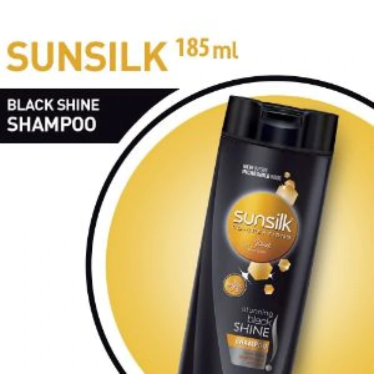 Sunsilk Black Shine Shampoo - 185ML