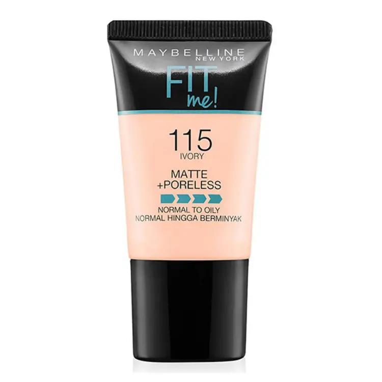 Maybelline Fit Me Poreless Liquid Foundation – Shade 115