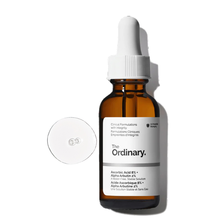 The Ordinary Ascorbic Acid 8% + Alpha Arbutin 2% Size – 30ml