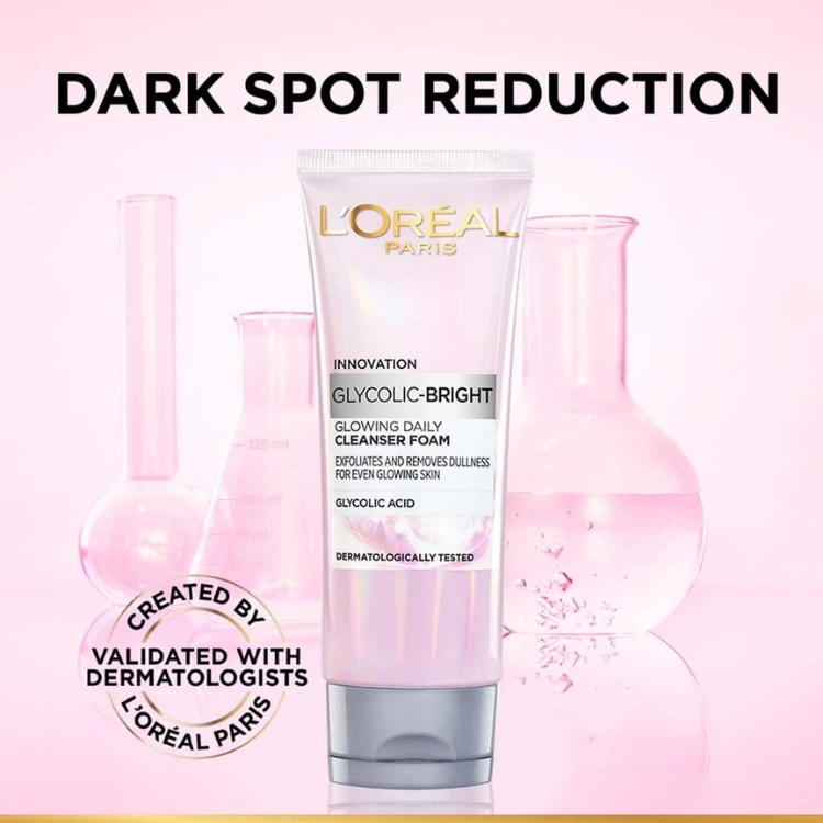 L\'Oreal Paris Glycolic Bright Glowing Daily Face Wash 100ml