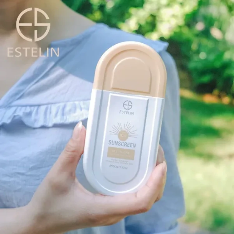 Estelin - All In One Multi Defense Tinted Sunscreen Spf 100 Pa+++ - 100G