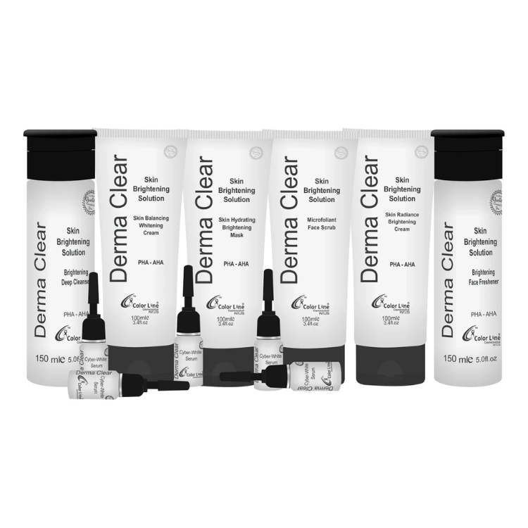 Derma Clear Advance Whitening Treatment Facial Kit Large