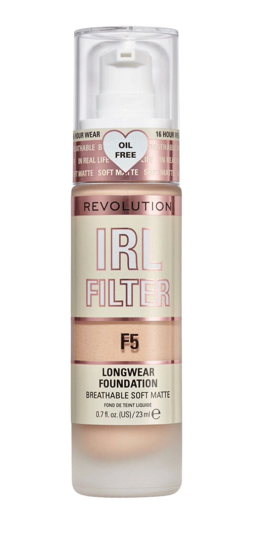 Revolution IRL Filter Longwear Foundation F8