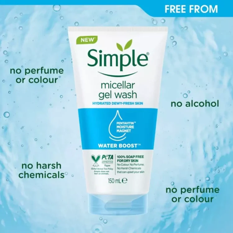 Simple Micellar Gel Facial Wash 150ml