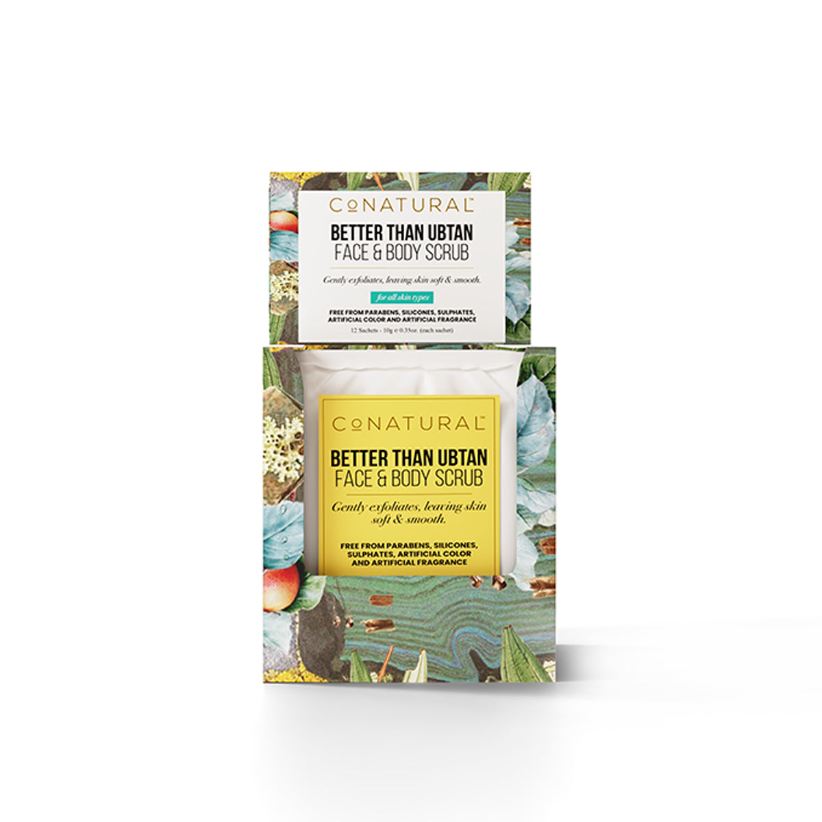 Conatural Better Than Ubtan Face And Body Scrub 120g