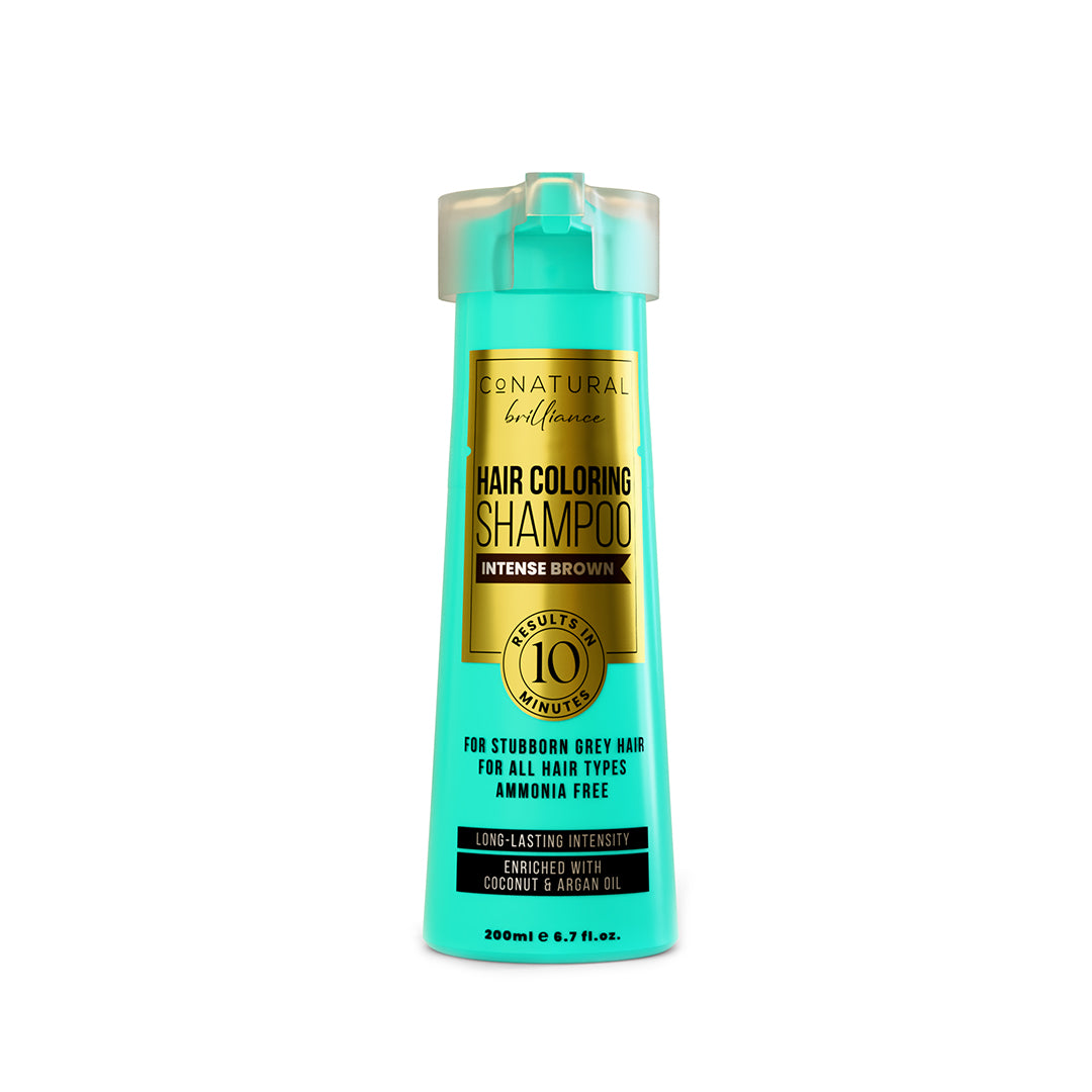 Conatural Hair Coloring Shampoo – Intense Brown