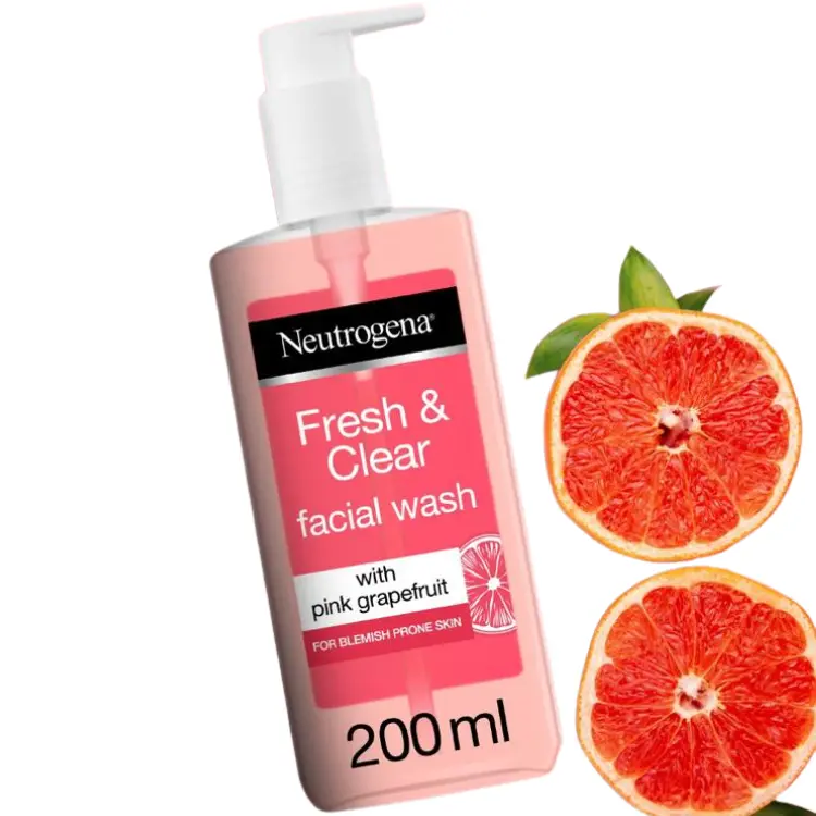 Neutrogena Facial Wash with Pink Grapefruit - 200ml