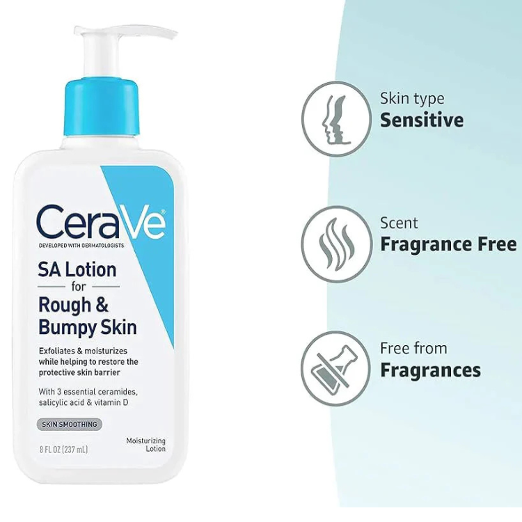 Cerave SA Lotion for Rough & Bumpy Skin