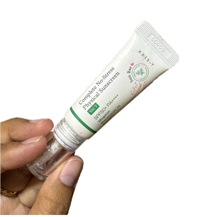 Axis-Y Complete No-Stress Physical Sunscreen/10Ml