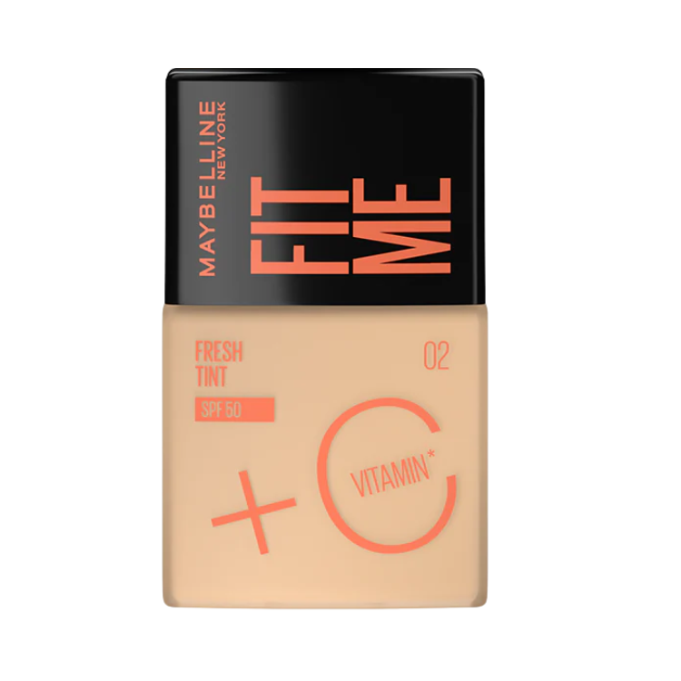 Maybelline Fit Me Fresh Tint Vit C + Spf 50- 30Ml- Shade 02