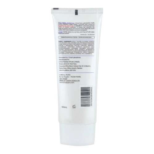 L\'Oreal Paris- Aura Perfect Milky Foam Face Wash- For Brighter Skin, 100 ml