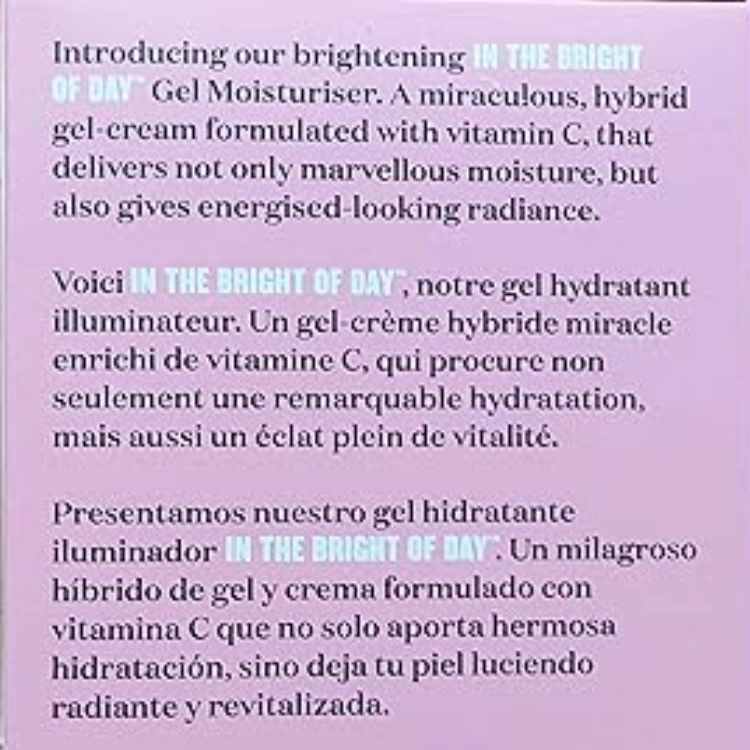 Soap & Glory Glow Bright Vit C Gel Day Cream, 50Ml
