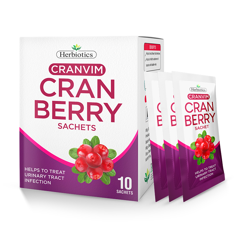 Herbiotics Cranvim Cranberry Sachets