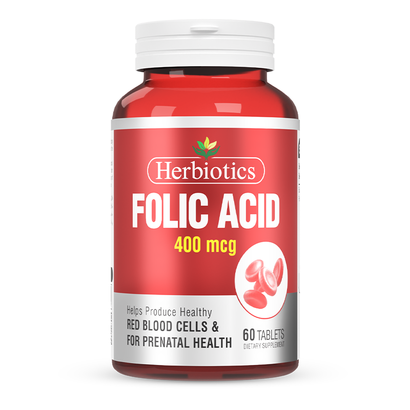 Herbiotics Folic Acid Supplements