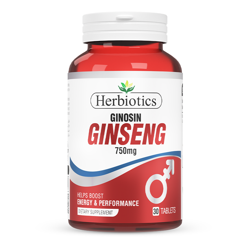 Herbiotics Ginosin (Ginseng 750MG)