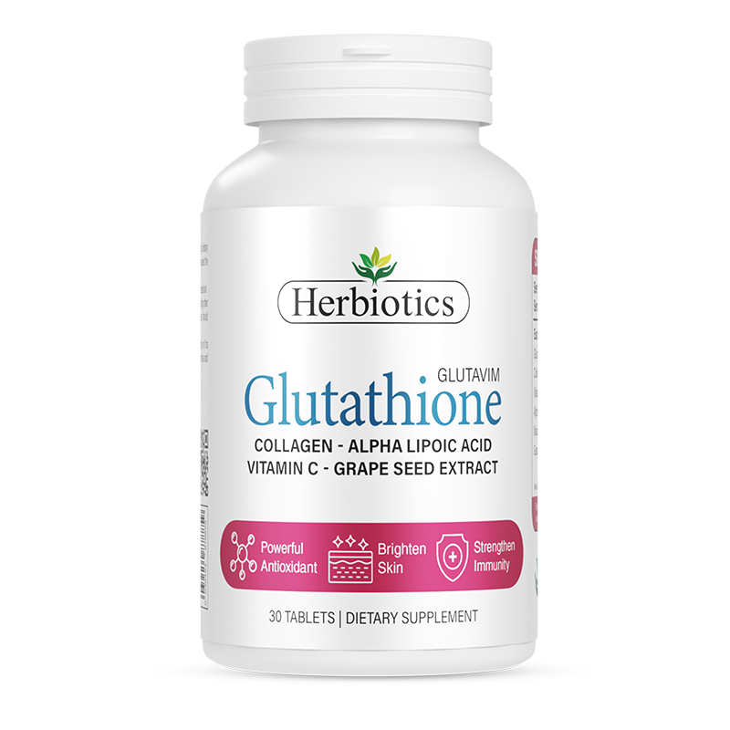 Herbiotics Glutavim - Glutathione Tablets