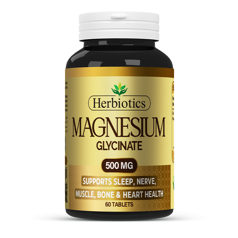 Herbiotics Magnesium Glycinate (500mg)