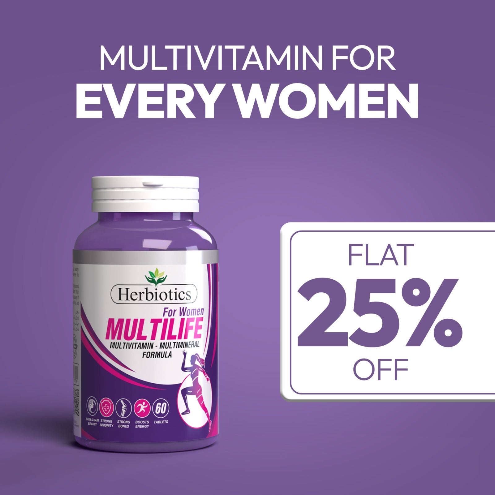 Herbiotics Multilife Women Multivitamin
