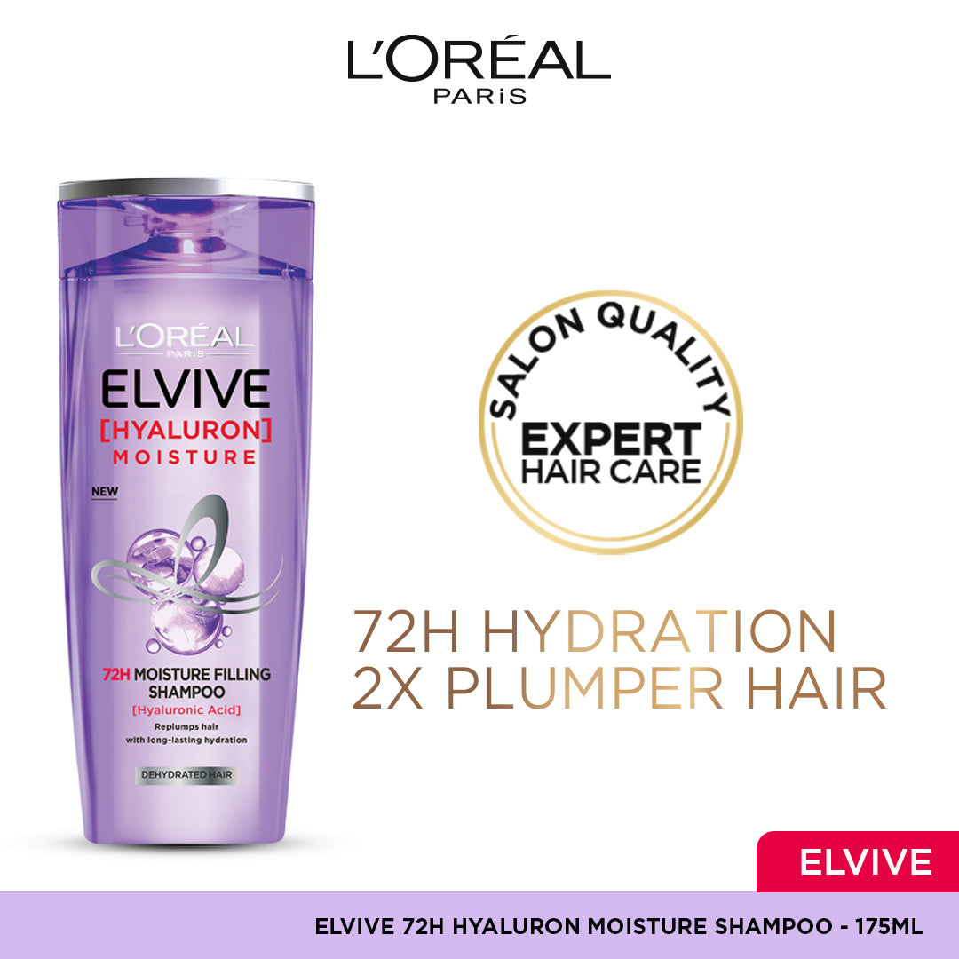 L'Oréal Paris Elvive Hyaluron Moisture Shampoo (175ml)
