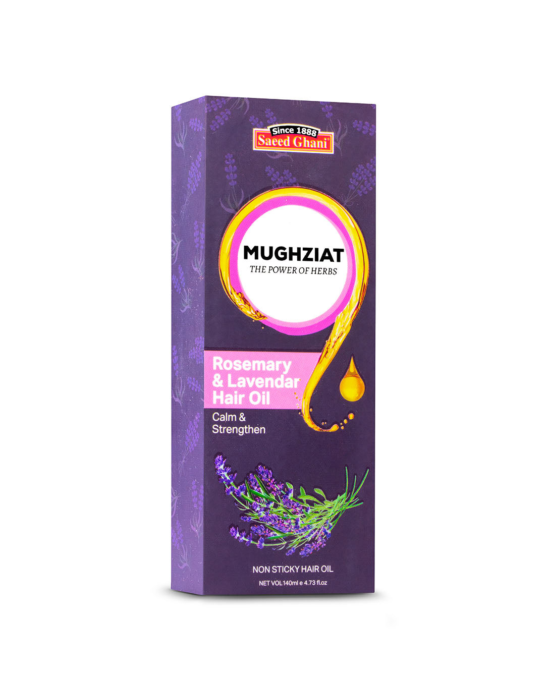 Saeed Ghani Rosemary Lavender Calm & Strengthen Hair Oil