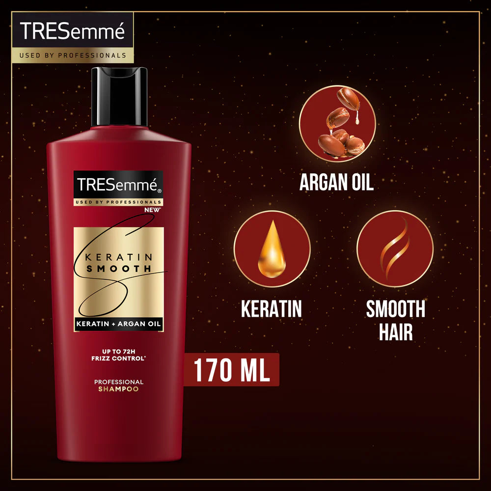 TRESemmé Keratin Smooth & Straight Shampoo (360ml)