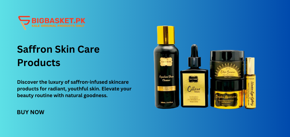 Saffron Skin Care Products in Pakistan