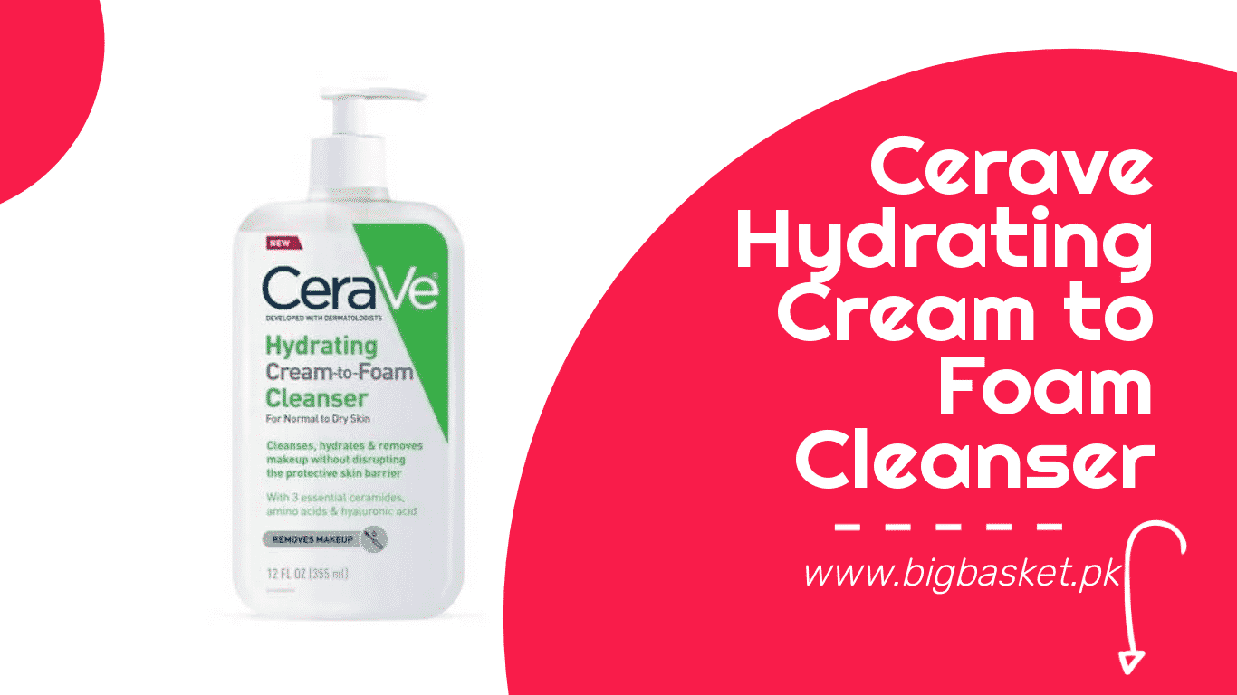 Cerave Hydrating Cream to Foam Cleanser