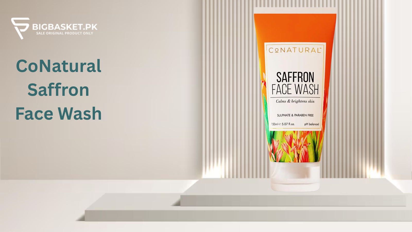 CoNatural Saffron Face Wash