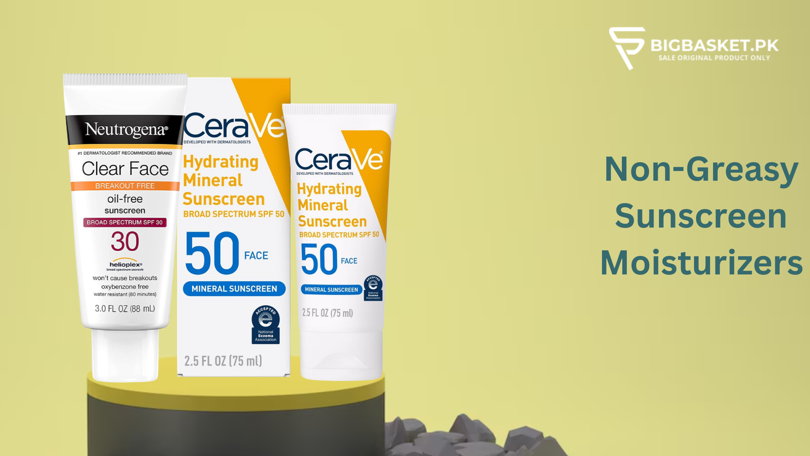Non-Greasy Sunscreen Moisturizers