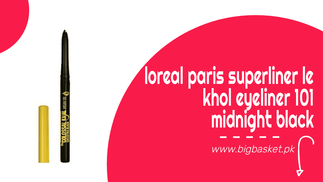 loreal paris superliner le khol eyeliner 101 midnight black