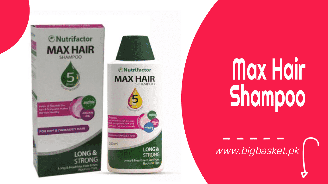 Max Hair Shampoo For Damaged Hair  Promotes Growth