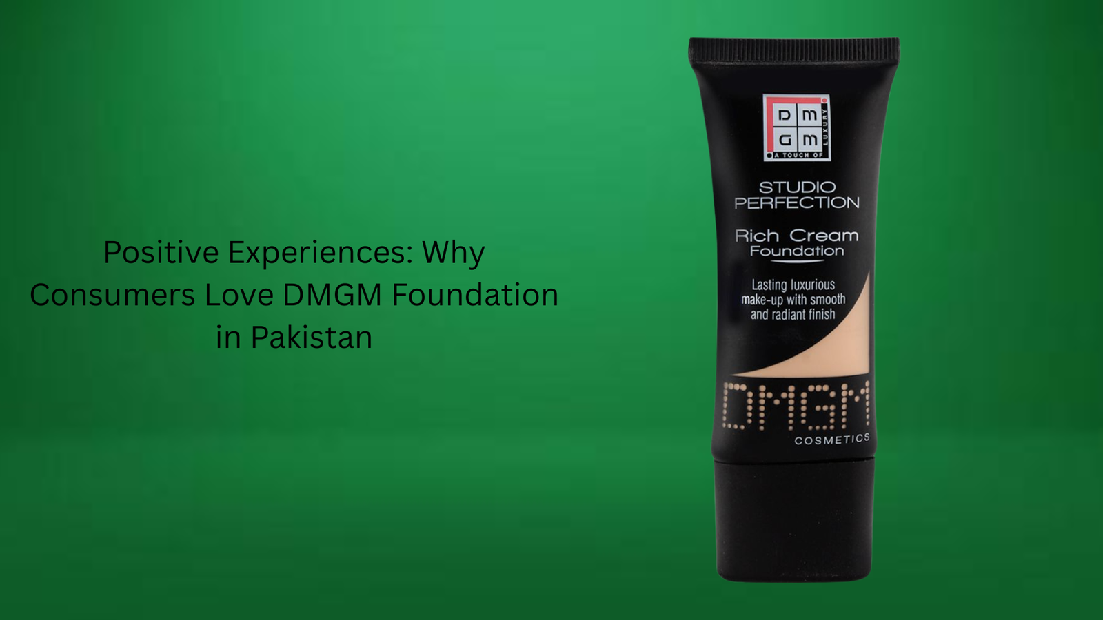 Positive Experiences Why Consumers Love DMGM Foundation in Pakistan