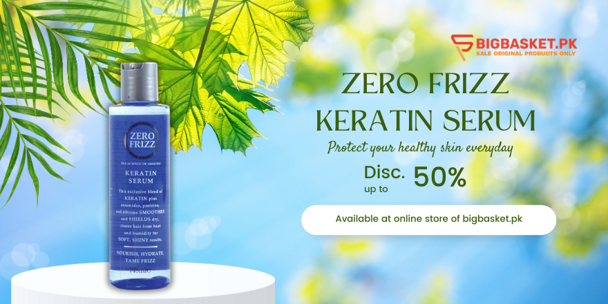 Zero Frizz Keratin Serum Price in Pakistan