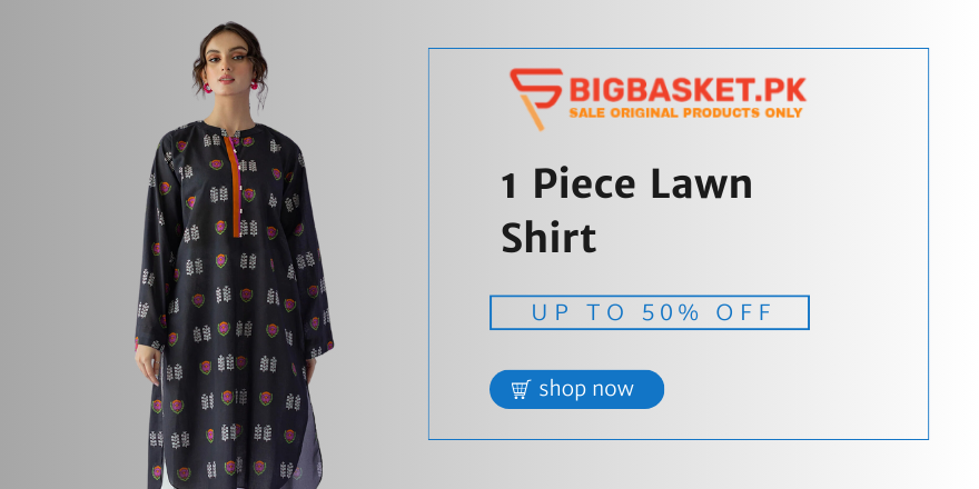 1 Piece Lawn Shirt