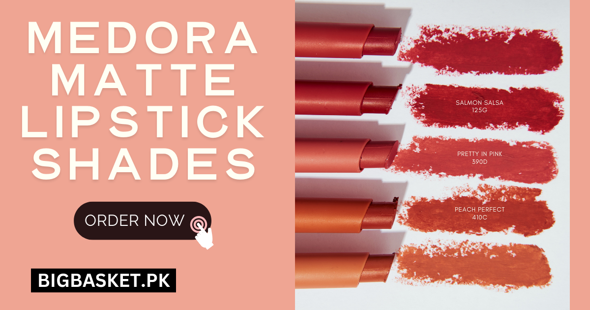 Medora Matte Lipstick Shades