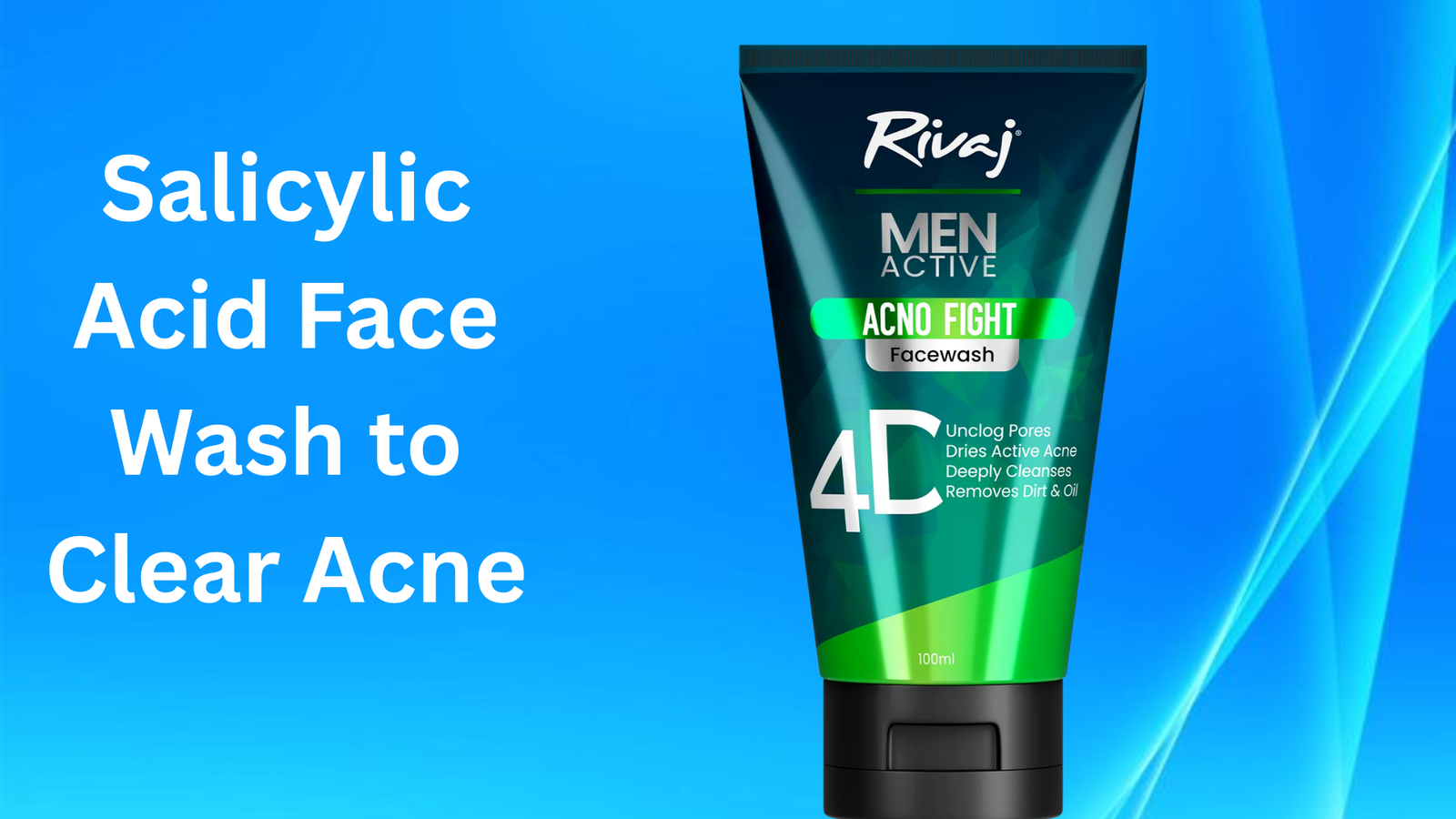 Salicylic Acid Face Wash to Clear Acne
