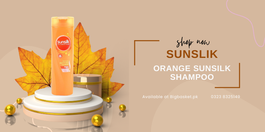 Repair Your Hair Damage With Orange Sunsilk Shampoo 